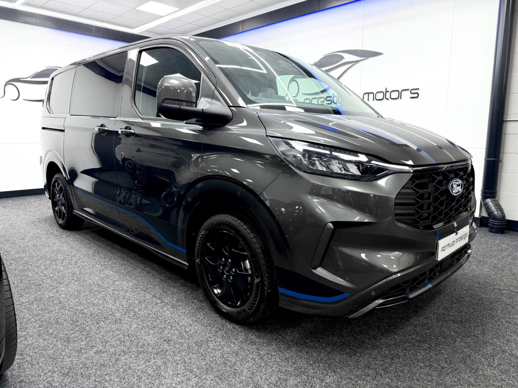 Ford Transit Custom 2.0 320 Ecoblue Sport Crew Van Awd L1 H1 Euro Grey #2