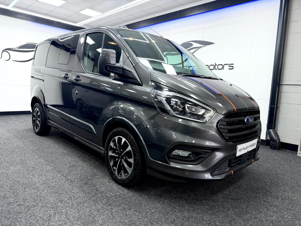 Ford Transit Custom 2.0 320 Ecoblue Sport Crew Van L1 H1 Euro 6 Ss Grey #5