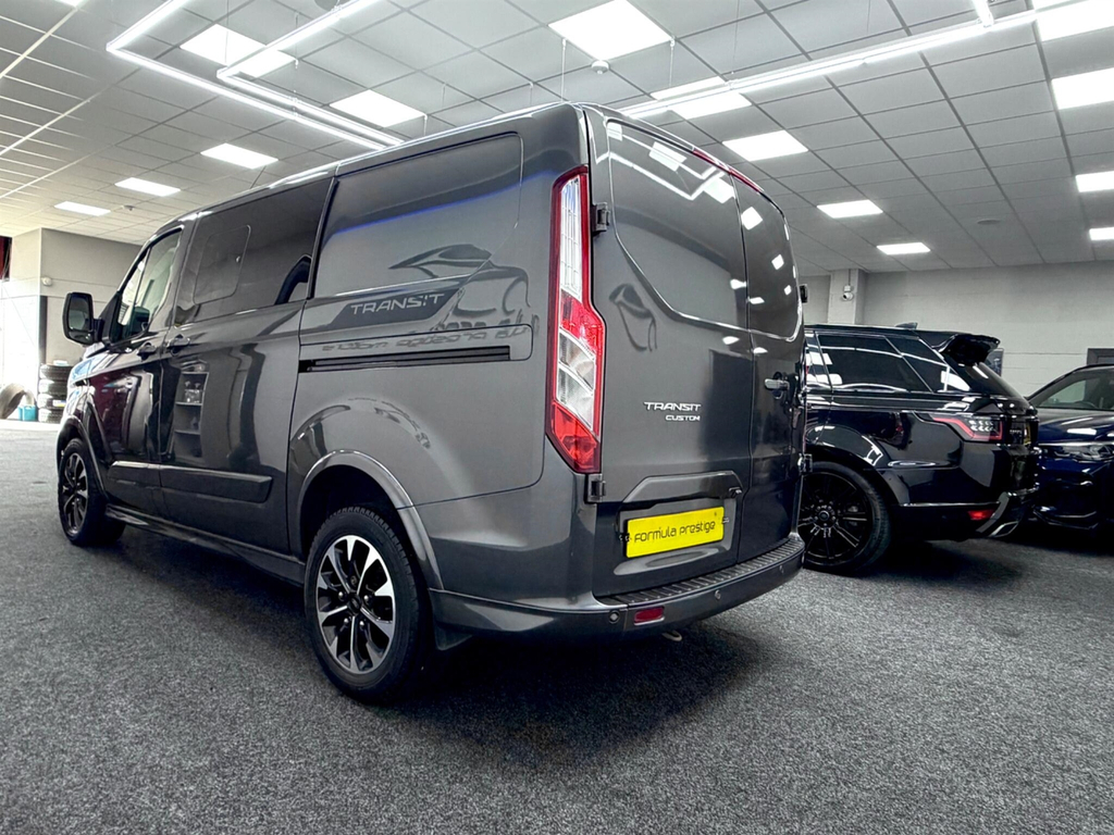 Ford Transit Custom 2.0 320 Ecoblue Sport Crew Van L1 H1 Euro 6 Ss Grey #2