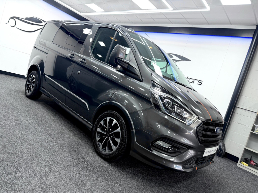Ford Transit Custom 2.0 320 Ecoblue Sport Crew Van L1 H1 Euro 6 Ss Grey