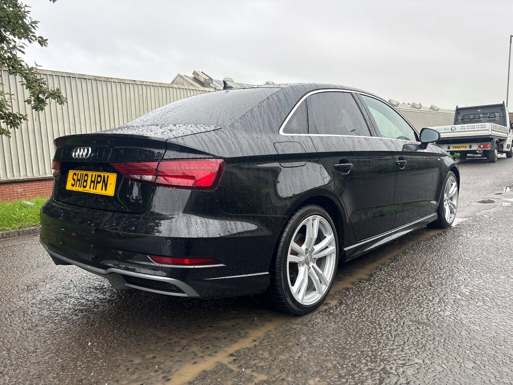 Audi A3 1.5 Tfsi Cod S Line Saloon Euro Black #3