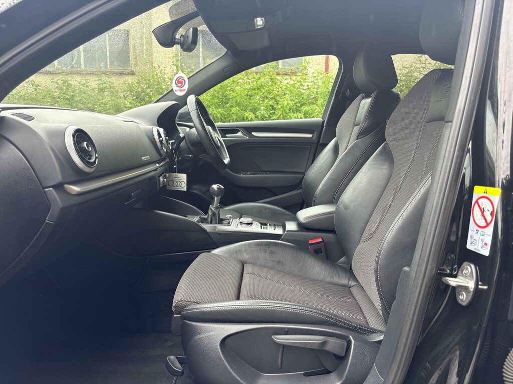 Audi A3 1.5 Tfsi Cod S Line Saloon Euro Black #6