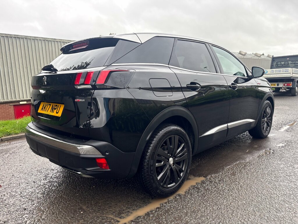 Peugeot 3008 1.2 Puretech Gt Line Suv Euro 6 Black #3