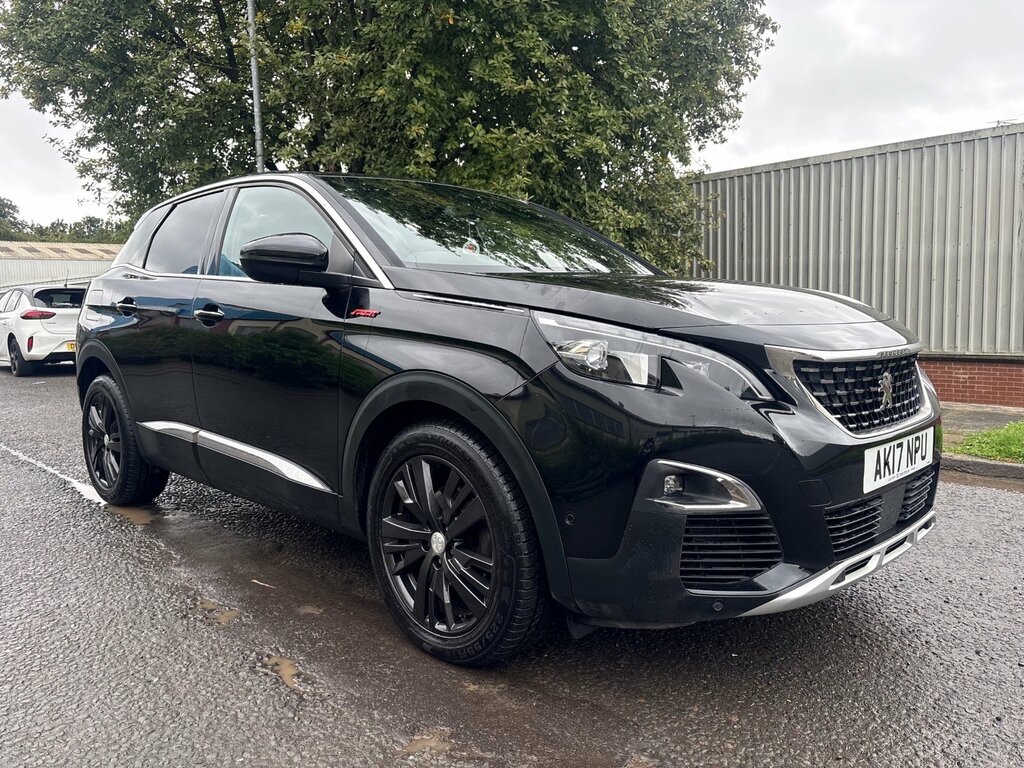 Peugeot 3008 1.2 Puretech Gt Line Suv Euro 6 Black