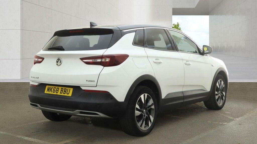 Vauxhall Grandland X 1.2 Turbo Sport Nav Euro 6 Ss White #4