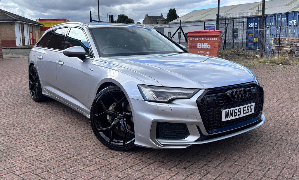 Audi A6 Avant 2.0 Tdi 40 S Line Estate S Tronic Quatt Silver