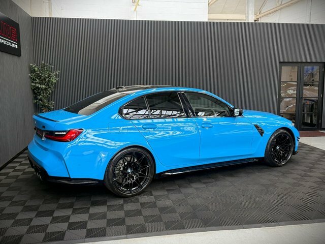 BMW M3 2023 3.0 Biturbo Competition Saloon Ste Blue