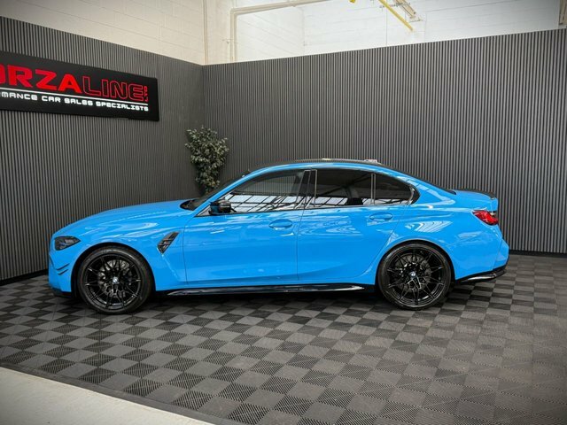 BMW M3 2023 3.0 Biturbo Competition Saloon Ste Blue #5