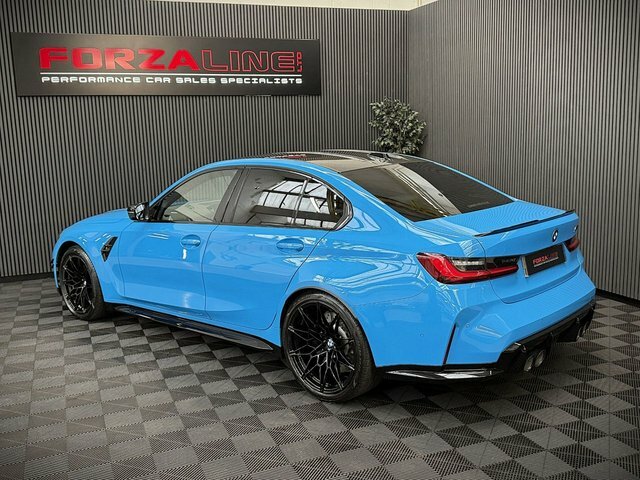 BMW M3 2023 3.0 Biturbo Competition Saloon Ste Blue #4