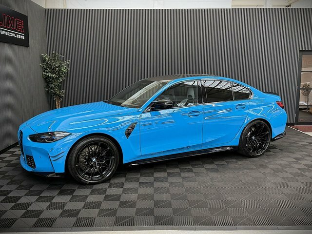 BMW M3 2023 3.0 Biturbo Competition Saloon Ste Blue #6