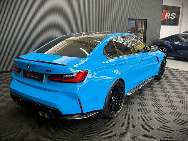 BMW M3 2023 3.0 Biturbo Competition Saloon Ste Blue #2