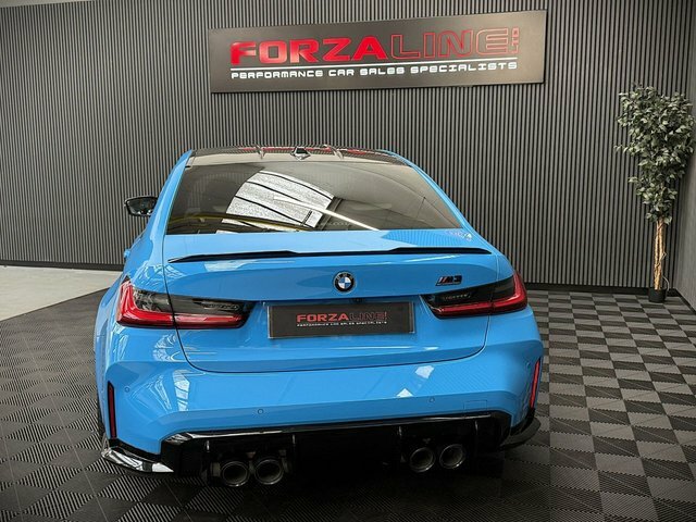 BMW M3 2023 3.0 Biturbo Competition Saloon Ste Blue #3