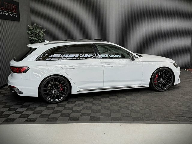 Audi RS4 Avant 2020 2.9 Tfsi V6 Carbon Black Estate Ti White #5