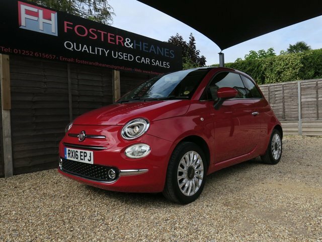 Fiat 500 1.2 Lounge Hatchback Euro 6 Ss Red #4