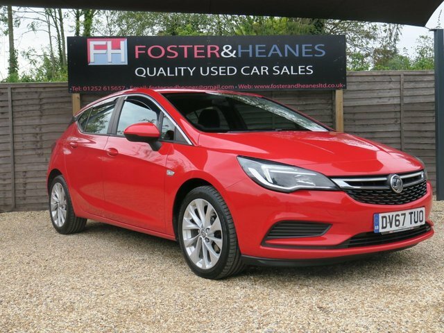 Vauxhall Astra 1.4I Turbo Design Hatchback Euro 6 Red #2