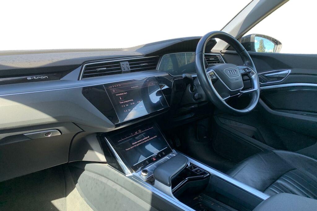 Audi E-tron 300Kw 55 Quattro 95Kwh Black #4