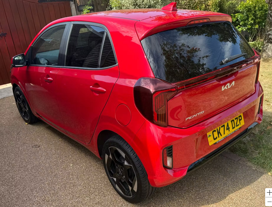 Kia Picanto 1.0 3 Red #4