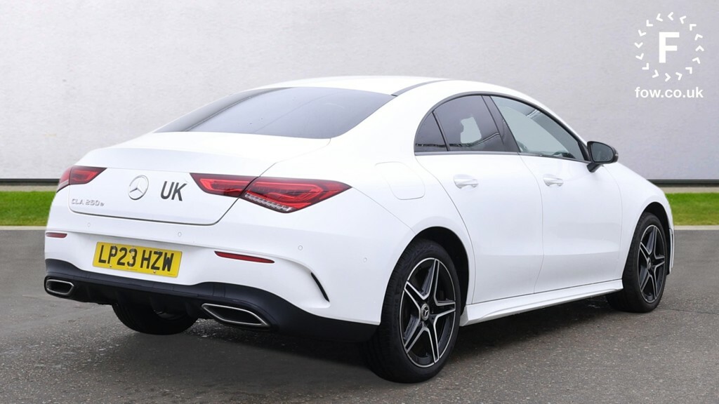 Mercedes-Benz CLA Class Cla 250E Amg Line Premium Tip White #3