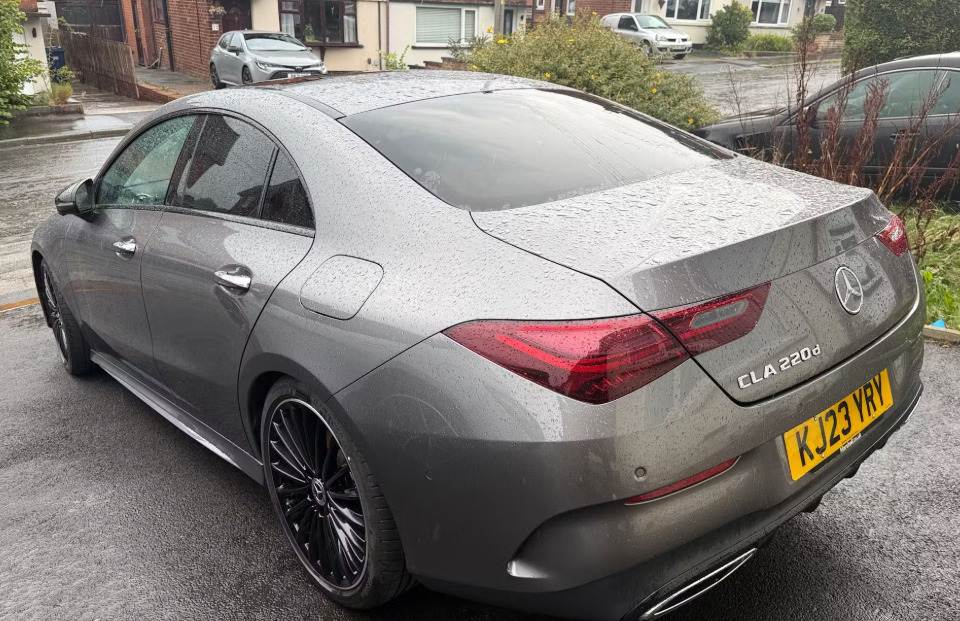 Mercedes-Benz CLA Class Cla 220D Amg Line Premium Plus Tip Grey #2