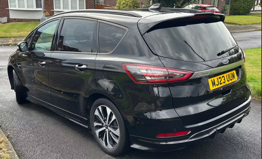 Ford S-Max 2.5 Fhev 190 St-line Cvt Black #2