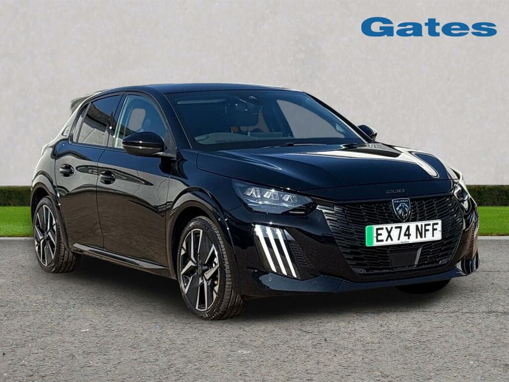 Peugeot e-208 Peugeot 208 Gt 100Kw 50Kwh Black
