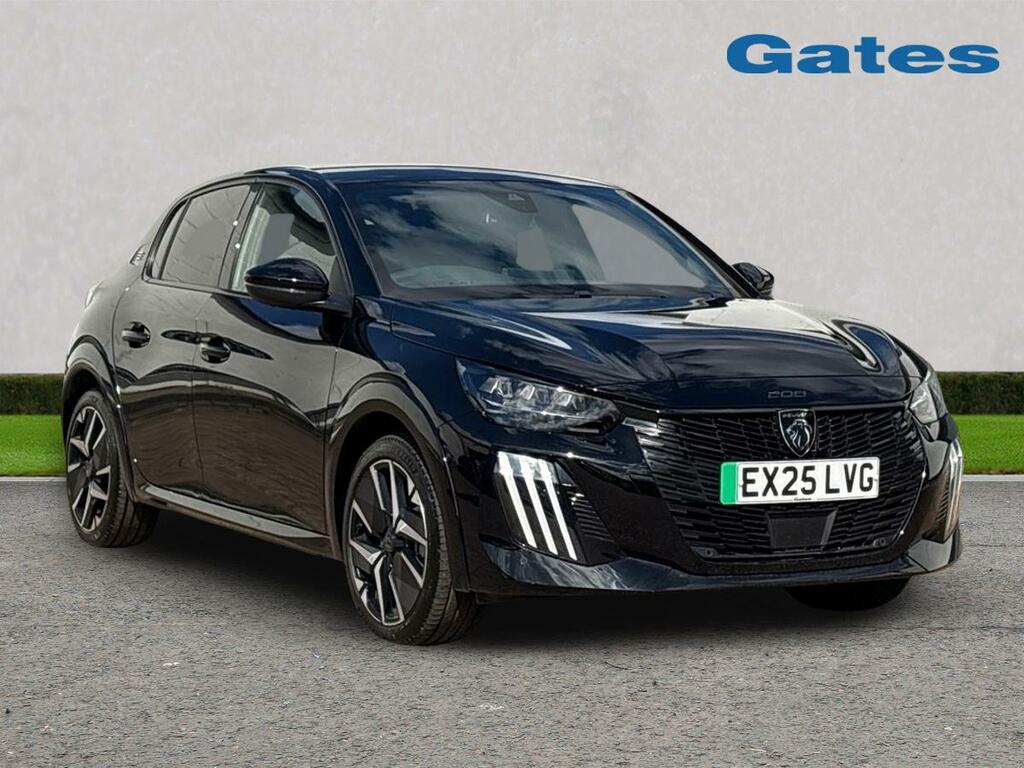 Peugeot e-208 Peugeot 208 Gt 100Kw 50Kwh Black