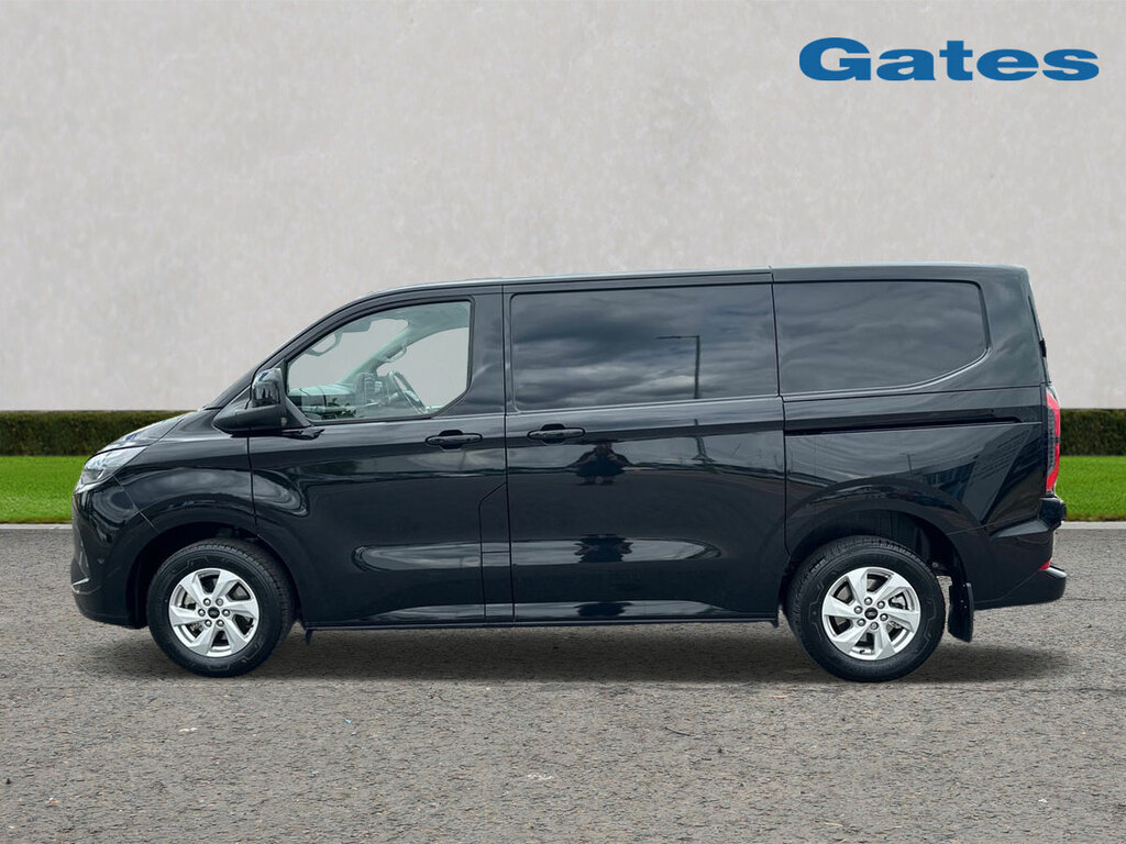 Ford Transit Custom Transit Custom 320 Swb Limited 65Kwh 160Kw 218Ps WV75TZF Black #4