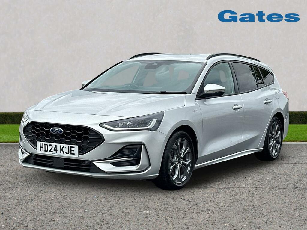 Ford Focus Focus Estate St-line 1.0 Mhev 155Ps HD24KJE Silver #3
