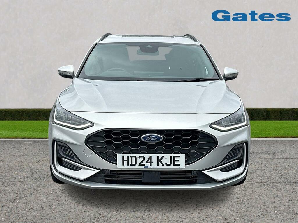 Ford Focus Focus Estate St-line 1.0 Mhev 155Ps HD24KJE Silver #2