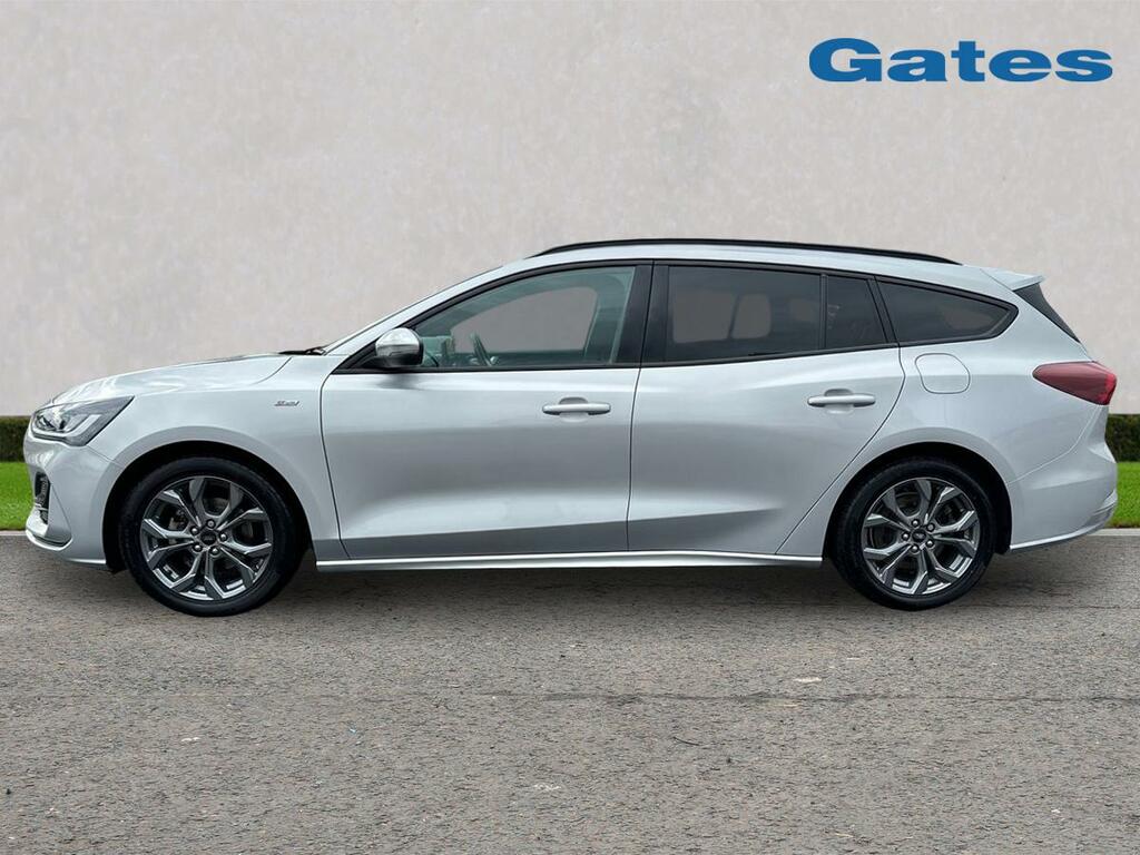 Ford Focus Focus Estate St-line 1.0 Mhev 155Ps HD24KJE Silver #4