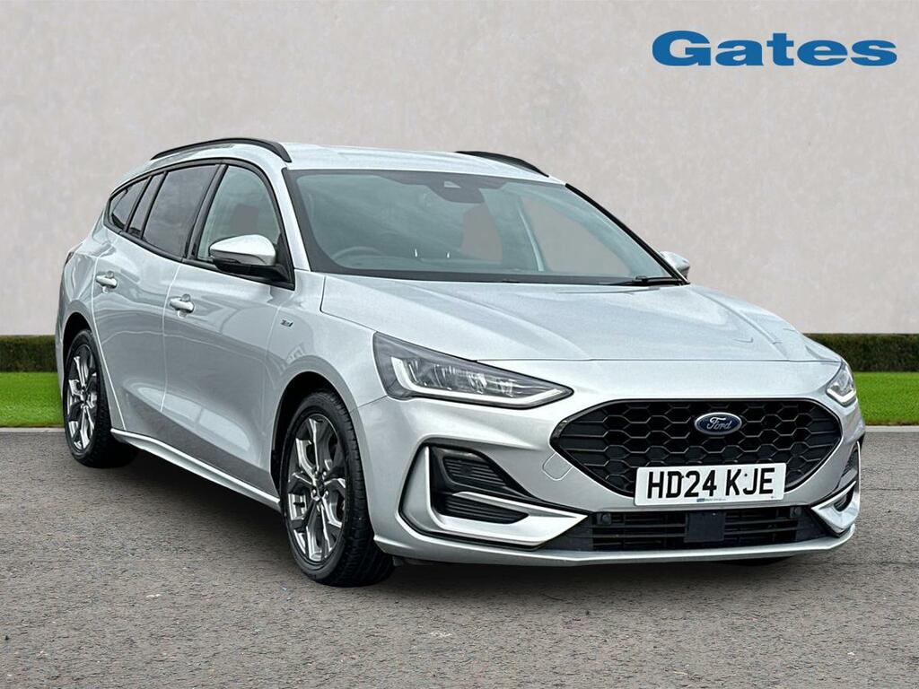 Ford Focus Focus Estate St-line 1.0 Mhev 155Ps HD24KJE Silver