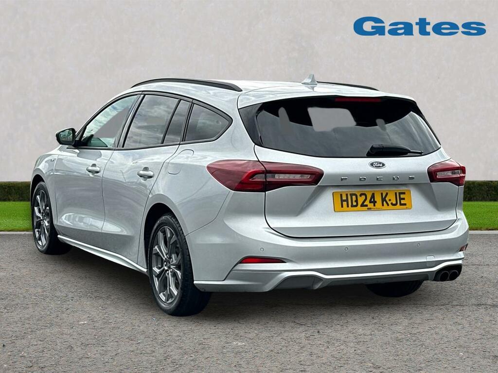 Ford Focus Focus Estate St-line 1.0 Mhev 155Ps HD24KJE Silver #5