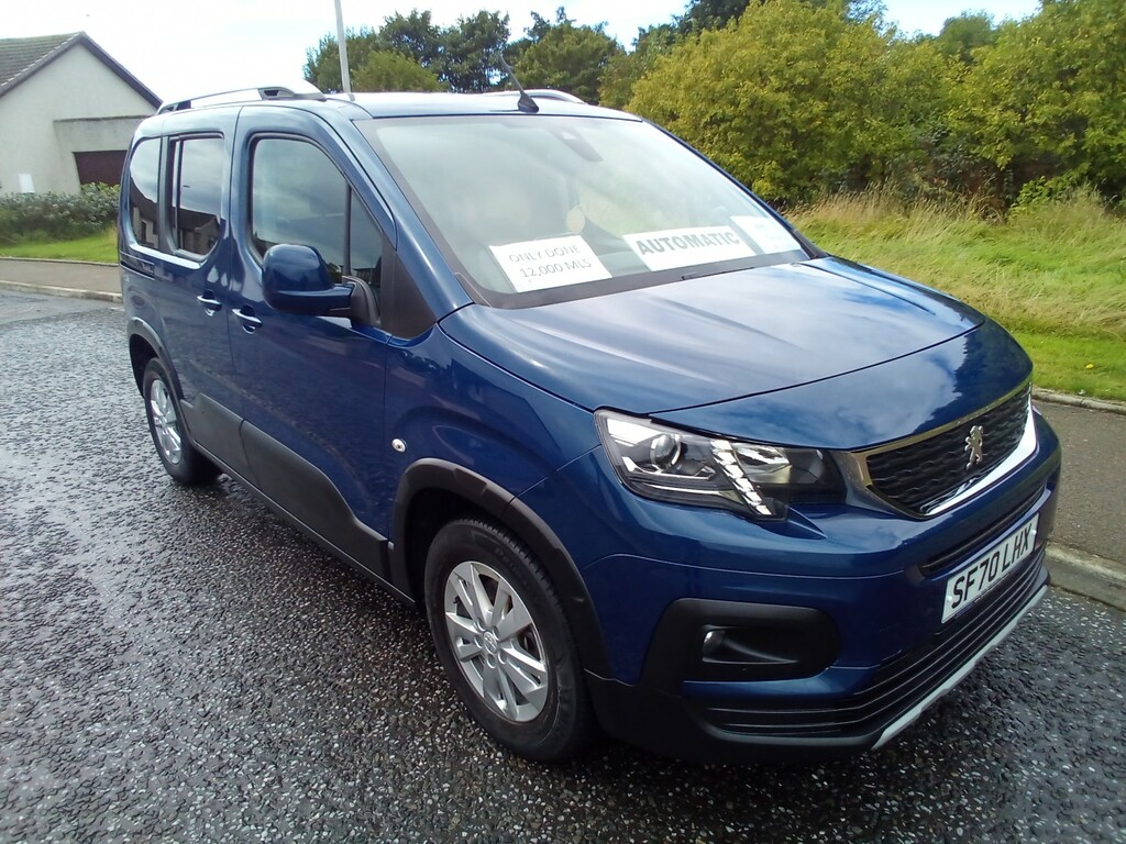 Peugeot Rifter Mpv 1.5 Bluehdi Allure Horizon Re 2020 Blue #3