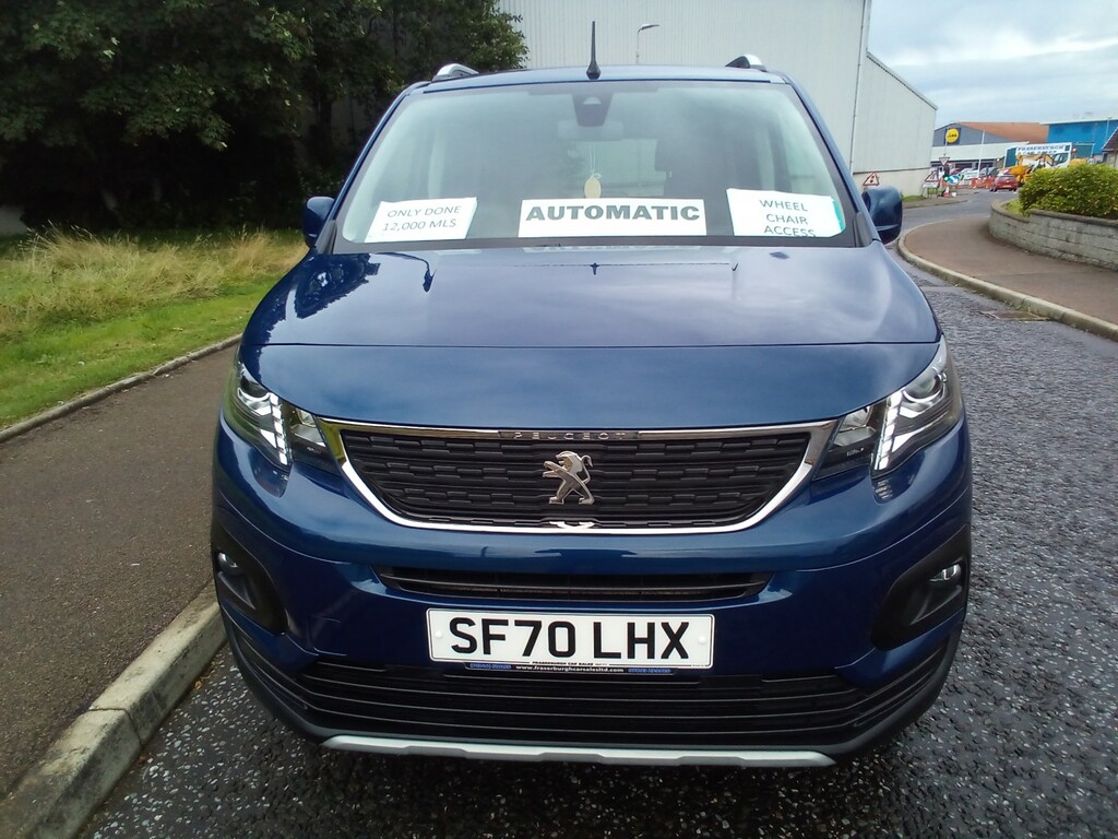 Peugeot Rifter Mpv 1.5 Bluehdi Allure Horizon Re 2020 Blue #2