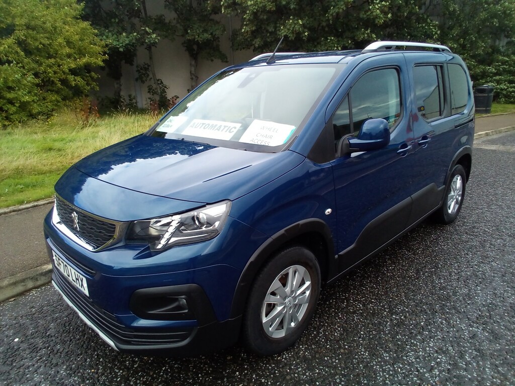 Peugeot Rifter Mpv 1.5 Bluehdi Allure Horizon Re 2020 Blue