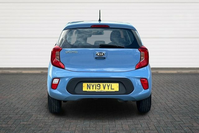 Kia Picanto 1 Hatchback Blue #4