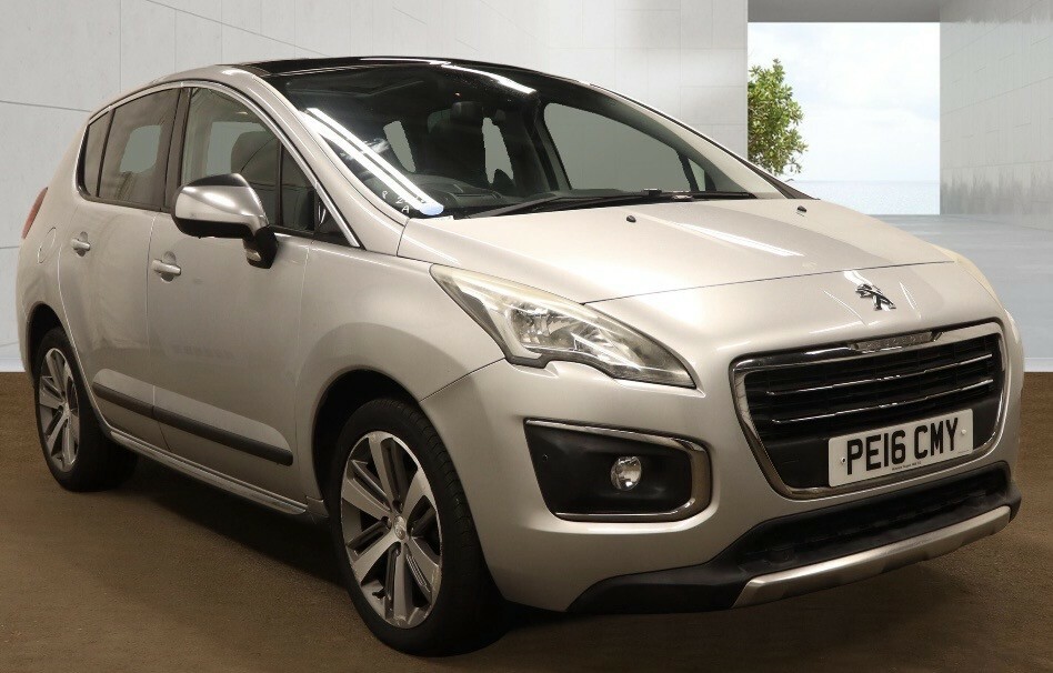 Peugeot 3008 1.6 Bluehdi Allure Suv Etg Euro 6 Ss Silver