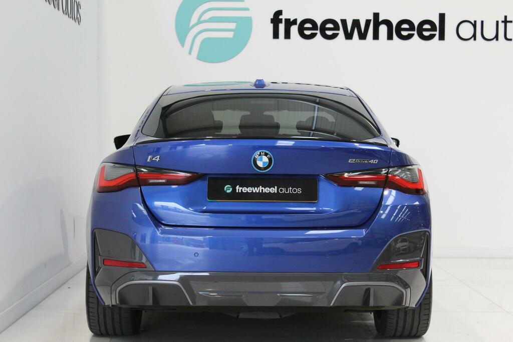 BMW i4 40 83.9Kwh M Sport Gran Coupe Edrive Blue #3