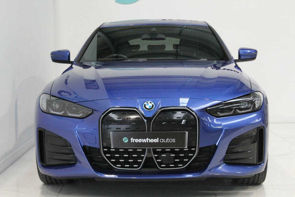 BMW i4 40 83.9Kwh M Sport Gran Coupe Edrive Blue #4