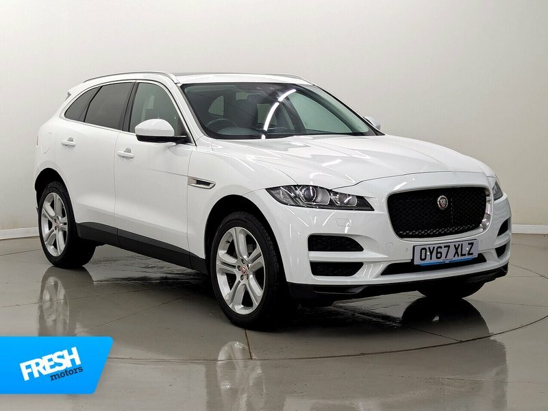 Jaguar F-Pace D240 Portfolio White
