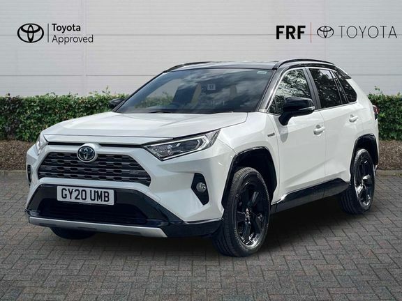 Toyota Rav 4 Dynamic 2.5 Hybrid Awd-i White #3