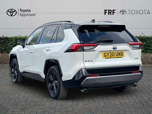 Toyota Rav 4 Dynamic 2.5 Hybrid Awd-i White #4