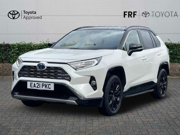 Toyota Rav 4 Dynamic 2.5 Hybrid 2Wd White #3