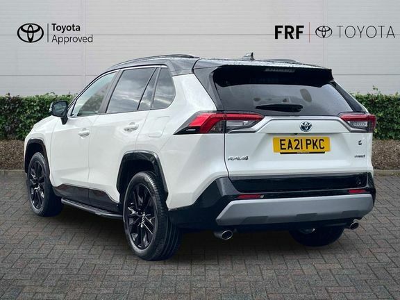 Toyota Rav 4 Dynamic 2.5 Hybrid 2Wd White #4