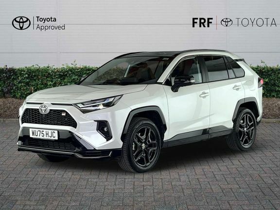 Toyota Rav 4 Rav4 Phev Gr Sport Pan Roof White #3