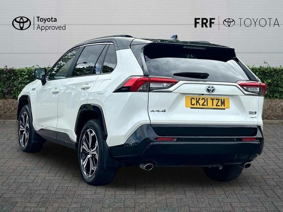 Toyota Rav 4 Rav4 Dynamic Plug-in White #4