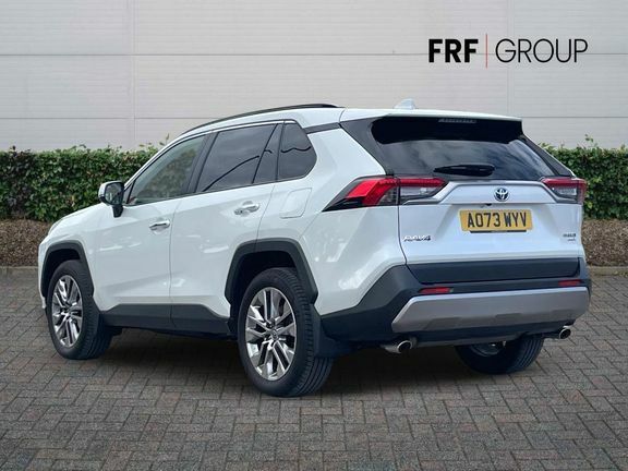 Toyota Rav 4 Excel 2.5 Hybrid Awd-i White #4