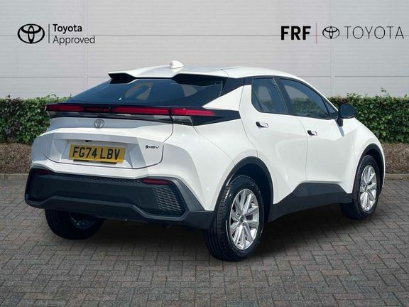 Toyota C-Hr Icon 1.8 Fwd Hybrid White #2