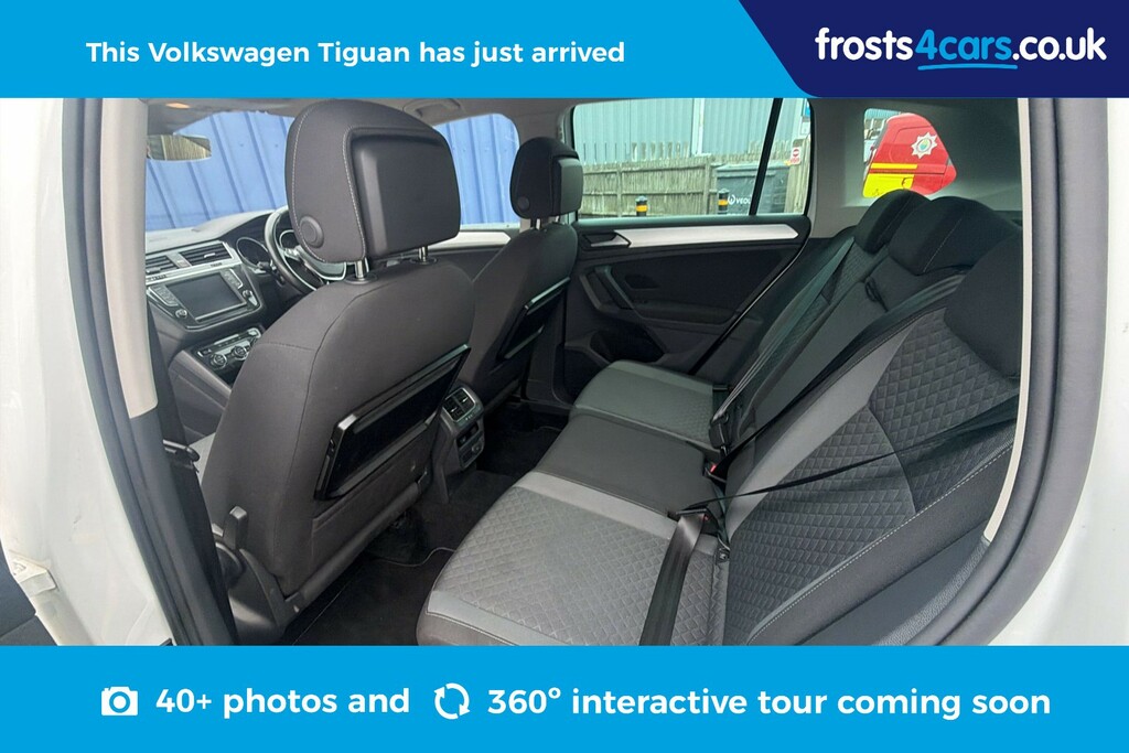 Volkswagen Tiguan 2.0Tdi Bluemotion Tech Se Dsg White #4