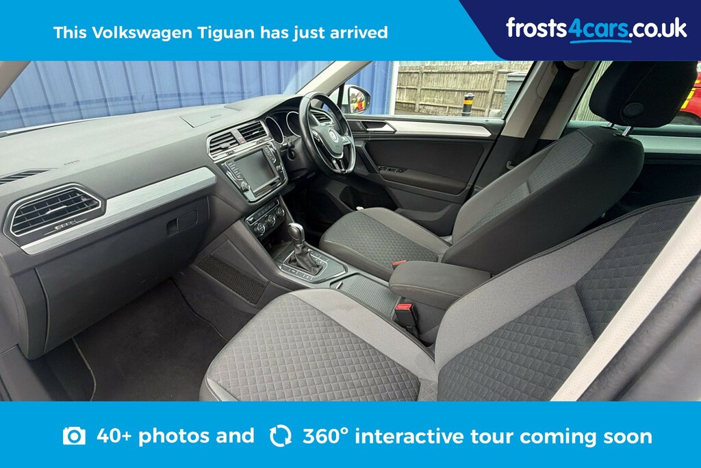 Volkswagen Tiguan 2.0Tdi Bluemotion Tech Se Dsg White #3